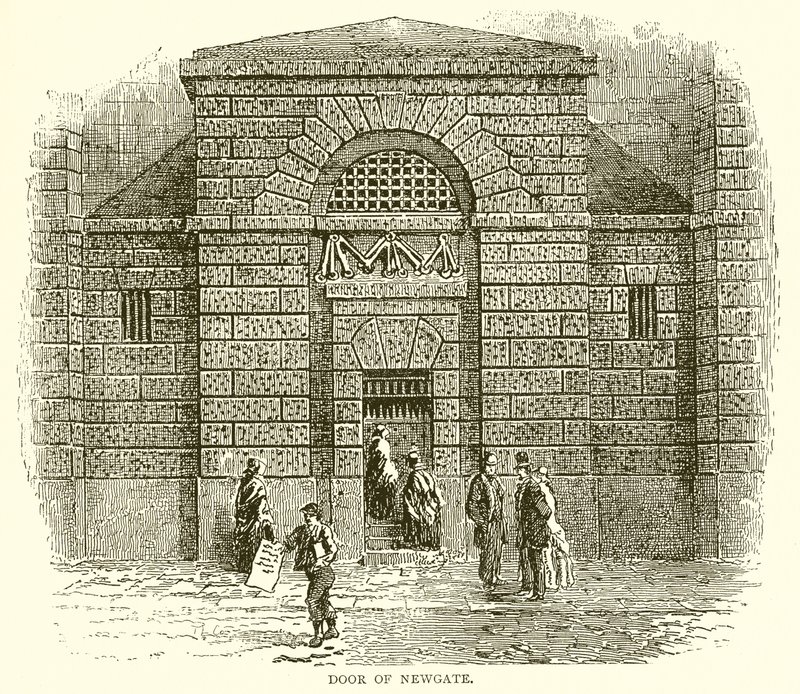 Door of Newgate by English School