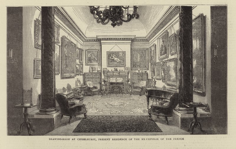 Drawing Room at Chiselhurst by English School
