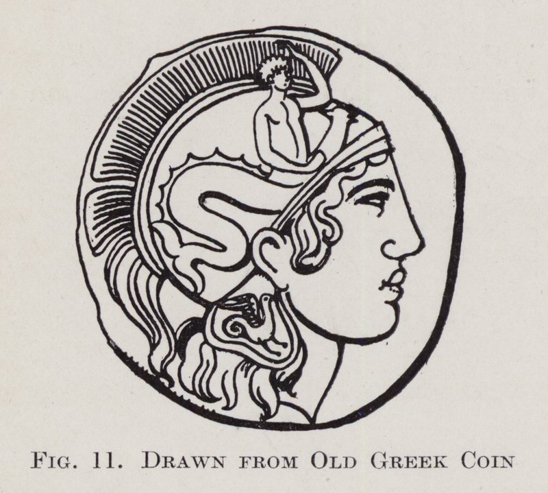 Drawn from Old Greek Coin by English School