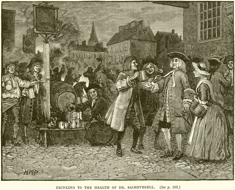 Drinking to the Health of Dr. Sacheverell by English School