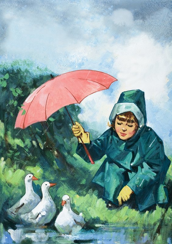 Ducks in the rain by English School
