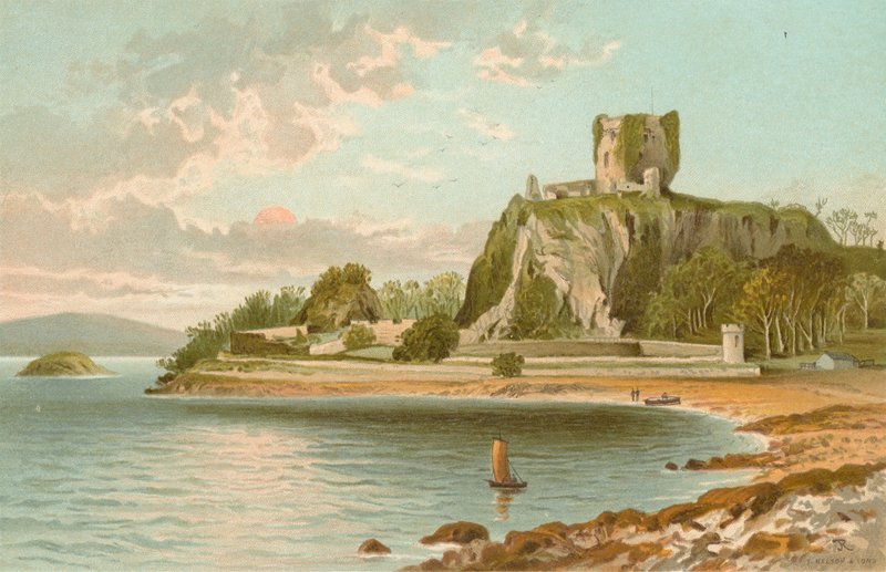 Dunolly Castle - Oban by English School