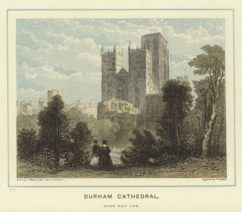 Durham Cathedral, South West View by English School