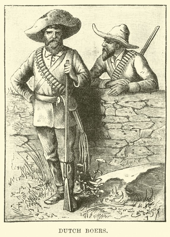 Dutch Boers by English School