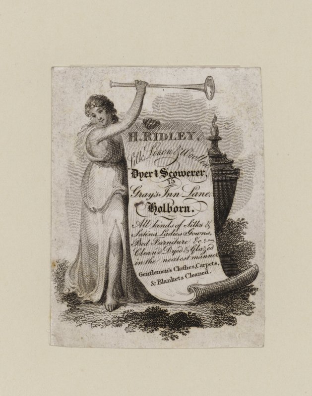 Dyer and Scowerer, H Ridley by English School