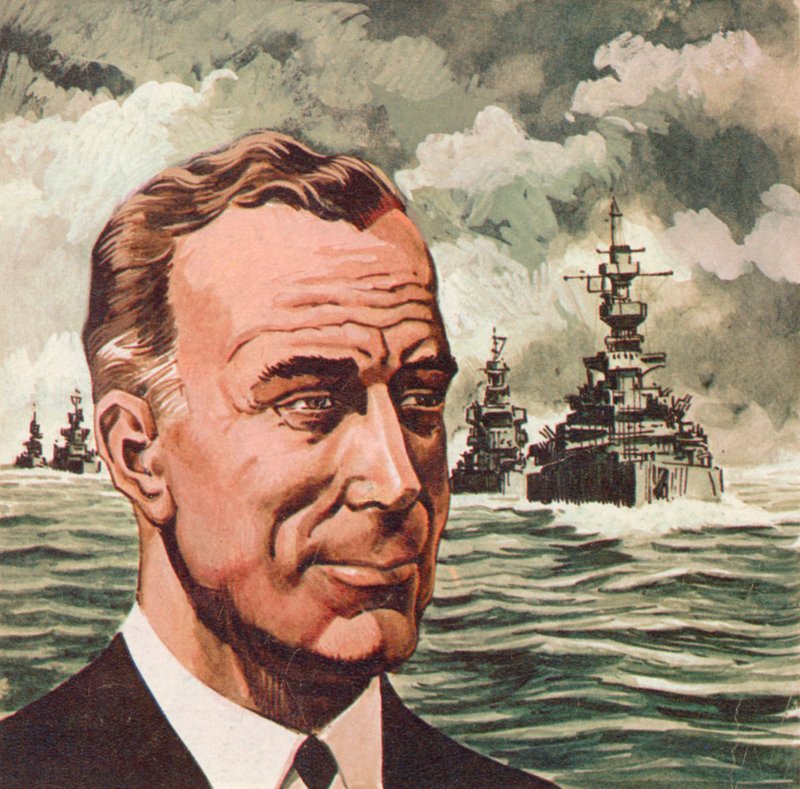 Earl Mountbatten of Burma by English School