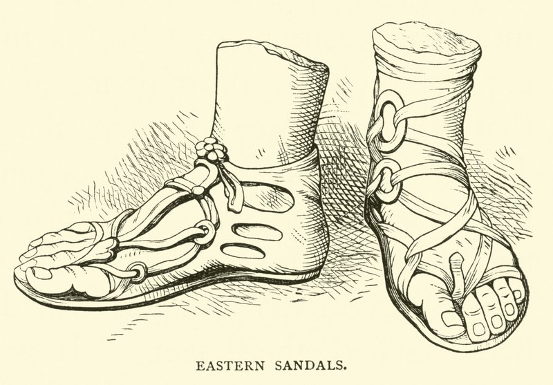 Eastern Sandals by English School