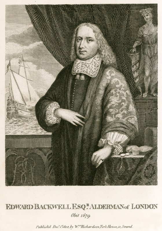 Edward Backwell, Alderman of London by English School