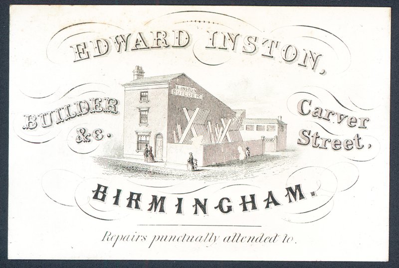 Edward Inston, builder by English School
