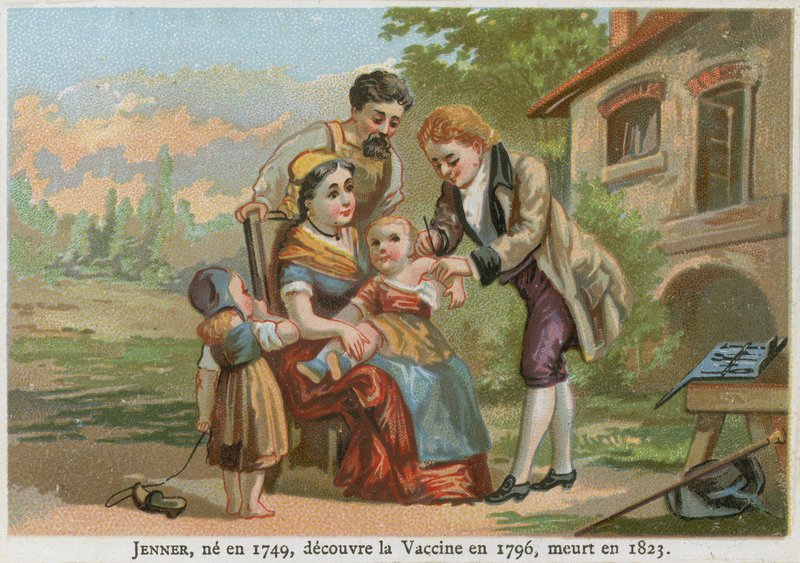 Edward Jenner by English School