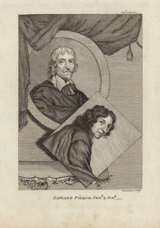 Edward Pearce Sr and Edward Pearce by English School