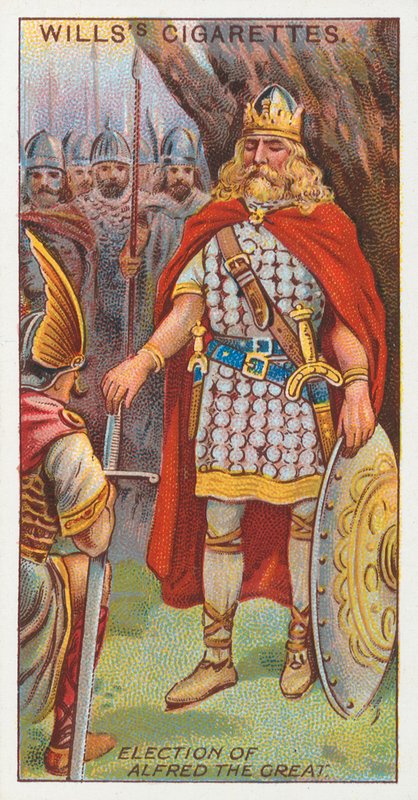 Election of Alfred the Great by English School