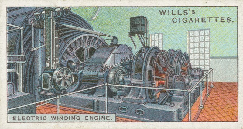 Electric Winding Engine by English School