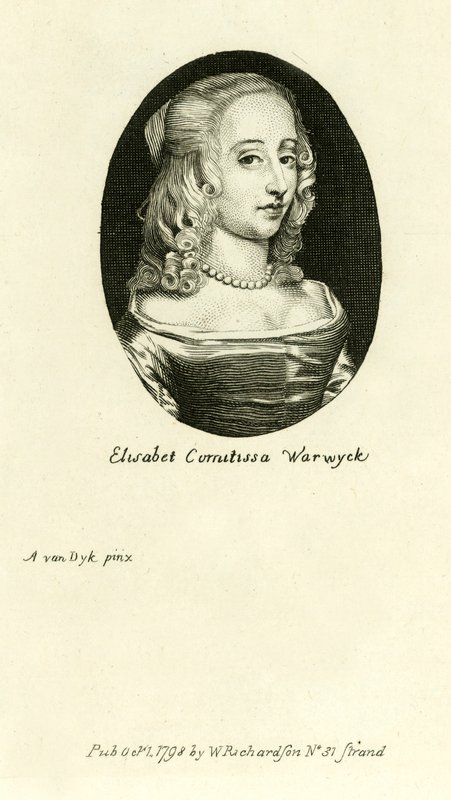 Elizabeth, Countess of Warwick by English School
