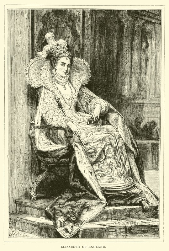 Elizabeth of England by English School