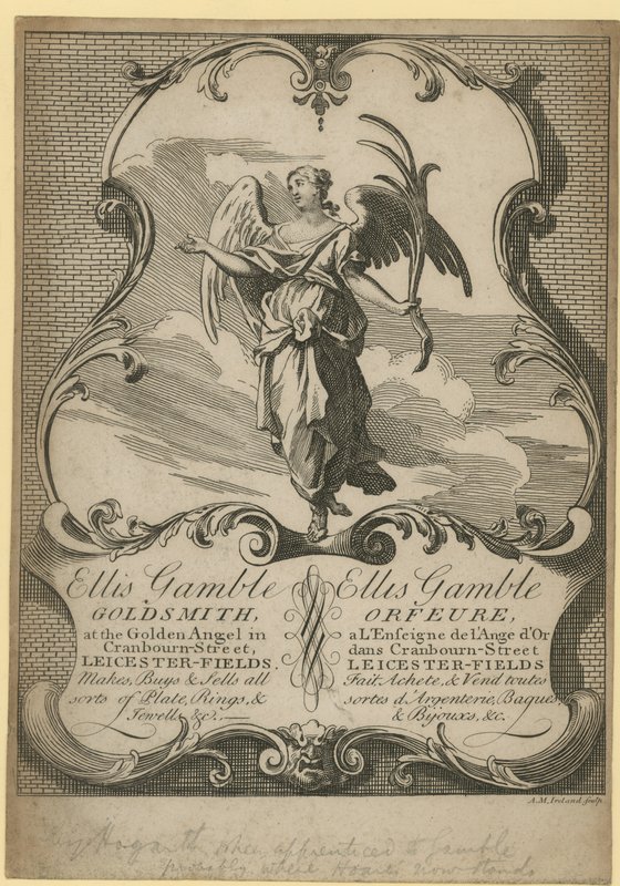 Ellis Gamble, Goldsmith by English School