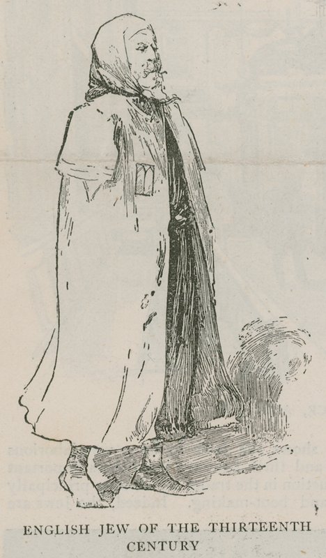 English Jew of the Thirteenth Century by English School