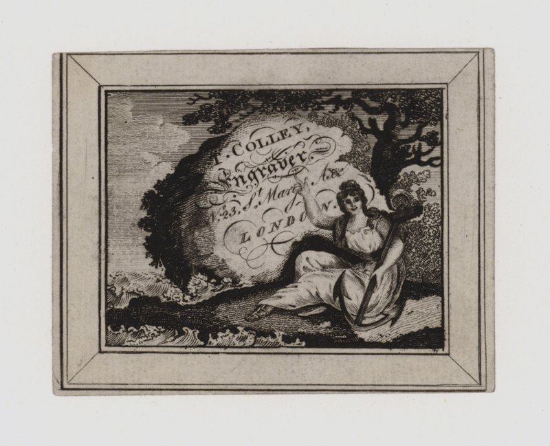 Engravers, T Colley by English School