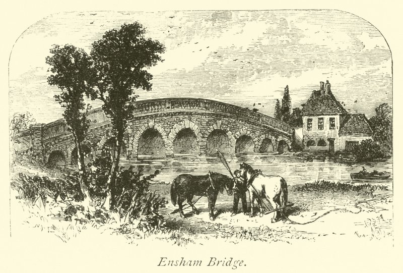 Ensham Bridge by English School