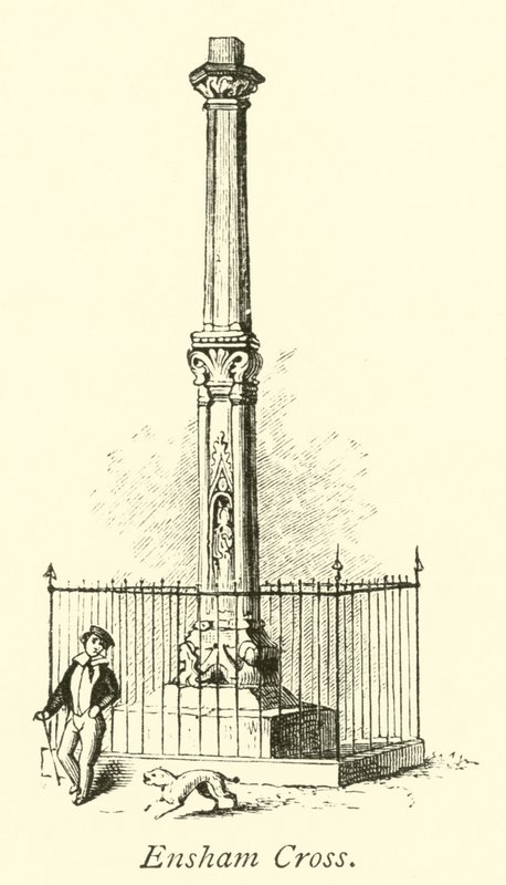 Ensham Cross by English School