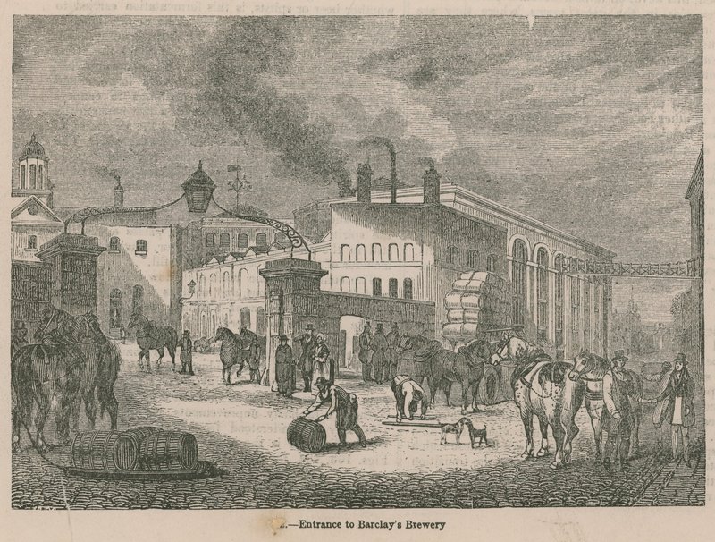 Entrance to Barclay