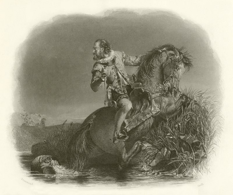 Escape of Bothwellhaugh by English School
