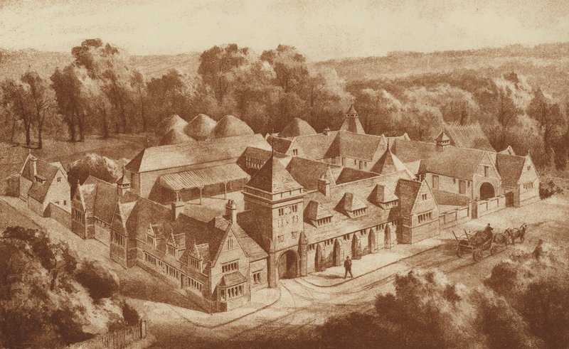 Estate Buildings and Stables, Clipsham, Rutland by English School