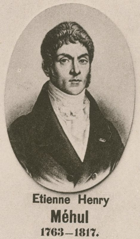 Etienne Henry Mehul (engraving) by English School