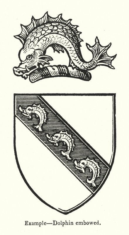 Example, Dolphin embowed by English School