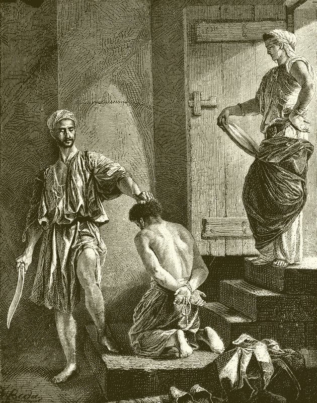 Execution of John the Baptist by English School