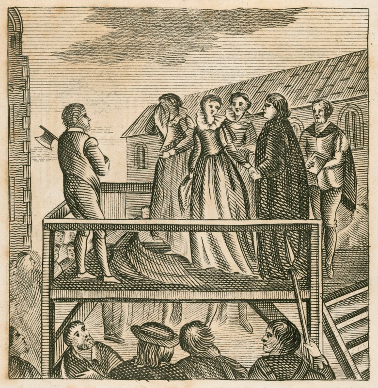 Execution of Lady Jane Grey by English School