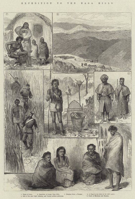 Expedition to the Naga Hills by English School