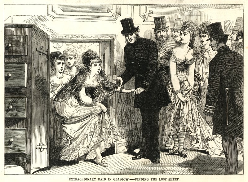 Extraordinary raid in Glasgow by English School