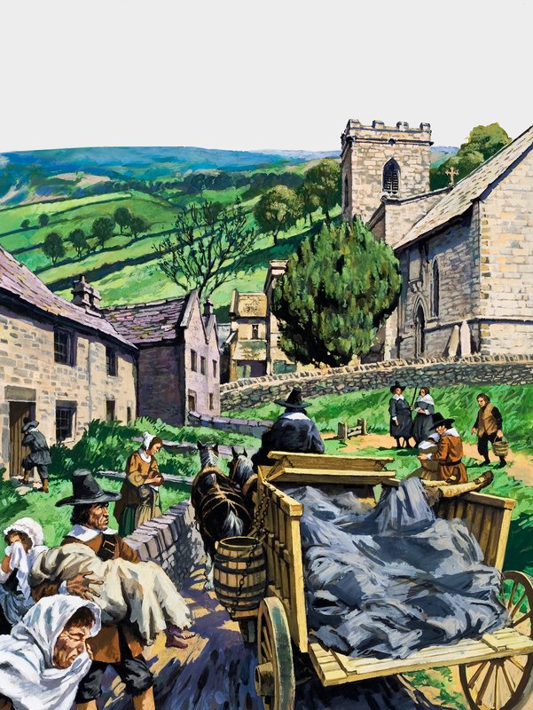 Eyam by English School