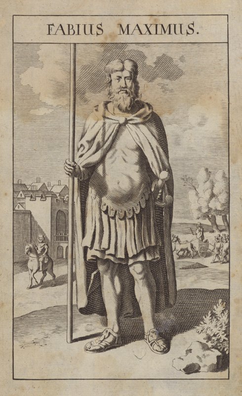 Fabius Maximus, Roman Politician and General by English School