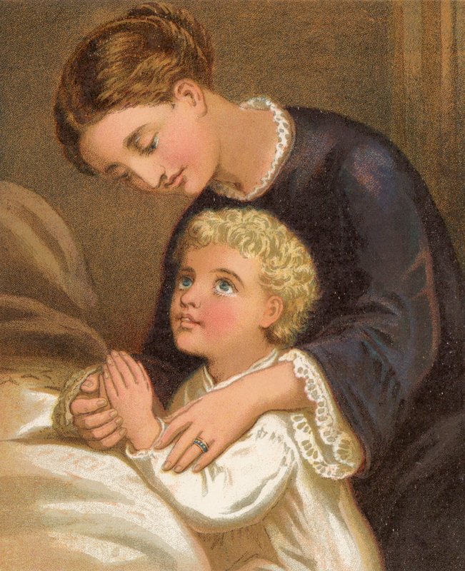 Faith and Prayer by English School