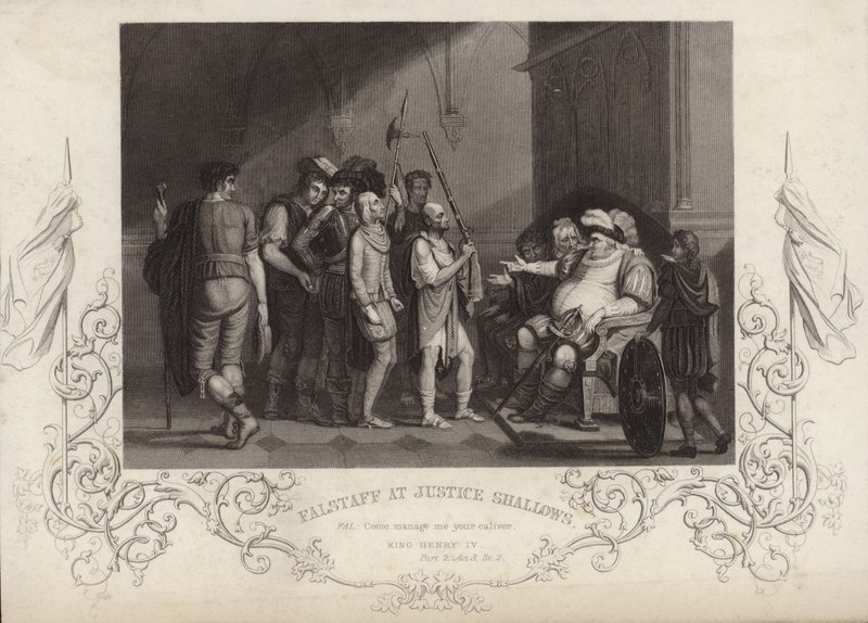Falstaff at Justice Shallow