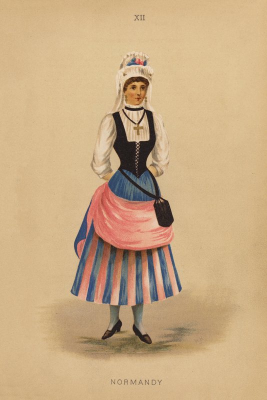 Fancy Dress Outfits: Normandy by English School
