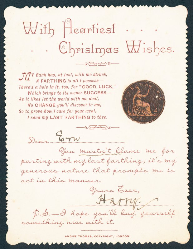 Farthing with Hole by English School