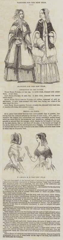 Fashions for the New Year by English School
