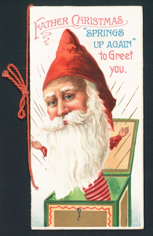 Father Christmas Jack-In-The-Box by English School