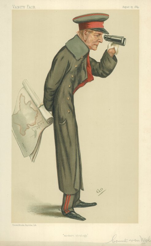 Field-Marshall Count Von Moltke by English School