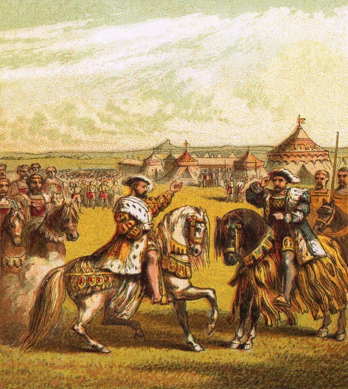 Field of the Cloth of Gold by English School