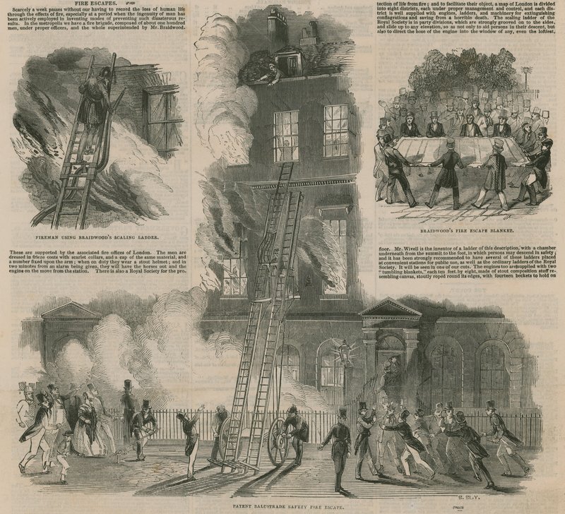 Fire escapes by English School