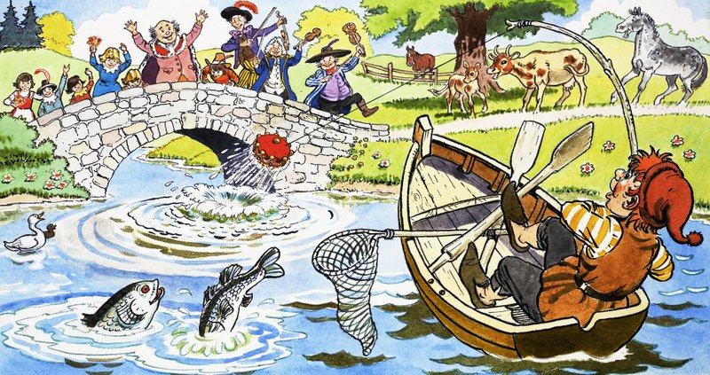 Fishing for the mayor