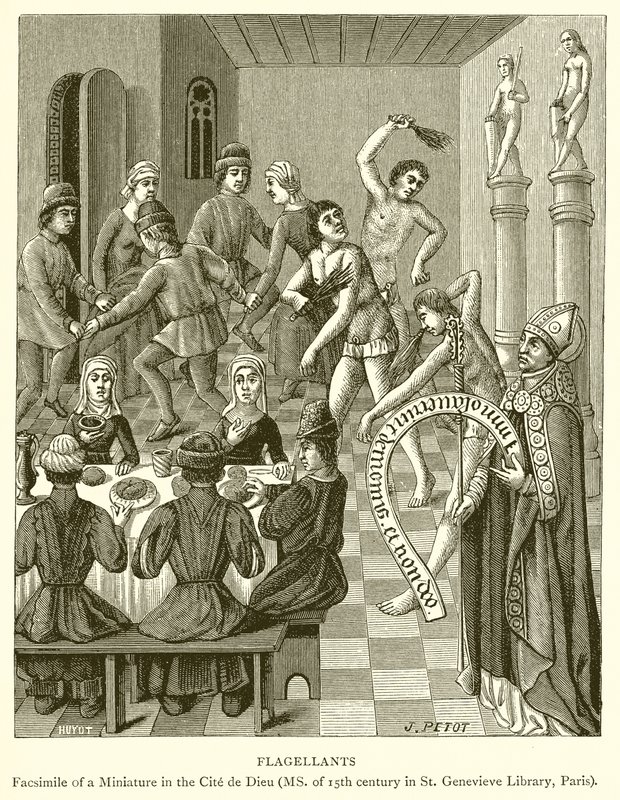 Flagellants by English School