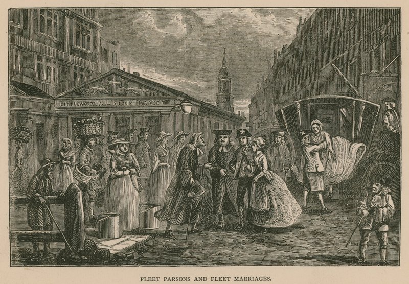 Fleet Parsons and Fleet Marriages by English School