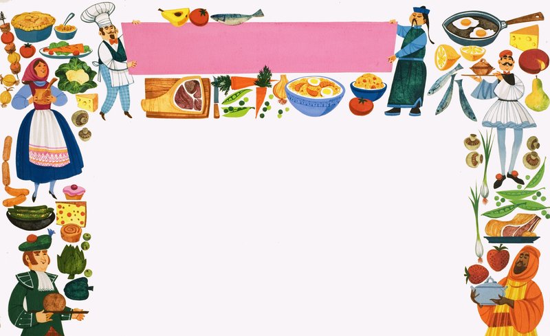 Food around the world by English School