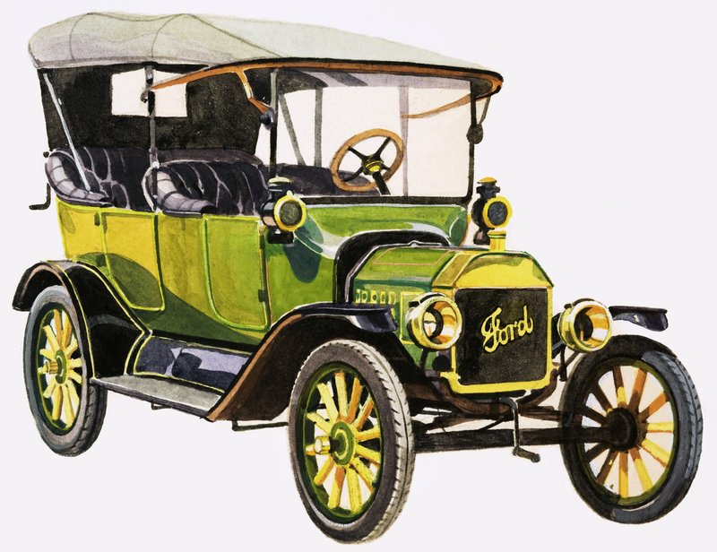 Ford Model T by English School