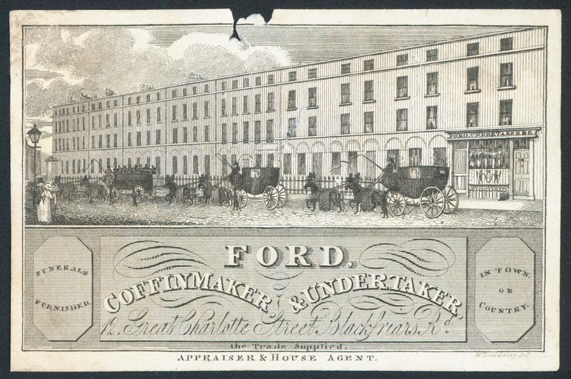 Ford, coffinmaker and undertaker by English School